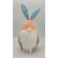 Palacedesigns 21 x 10 x 9 in. Pink Groovy Easter Bunny Gnome PA3102044